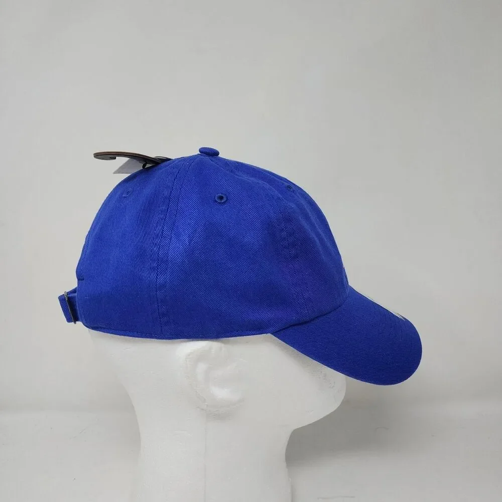 Adidas Hat Cap Strap Back Womens Adjustable Blue AEROREADY Cotton Logo Twill